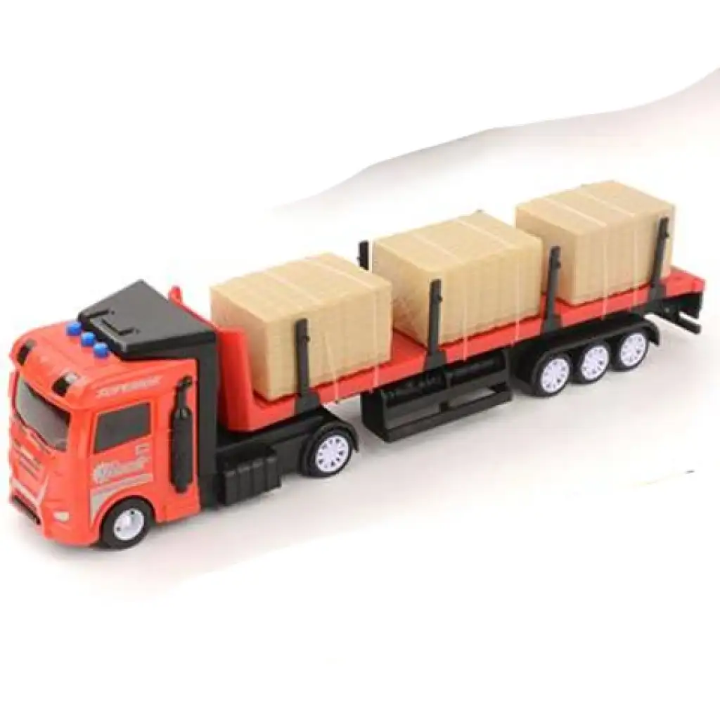 Bálaszállító kamion fény és hangeffektekkel több féle változatban kép 3