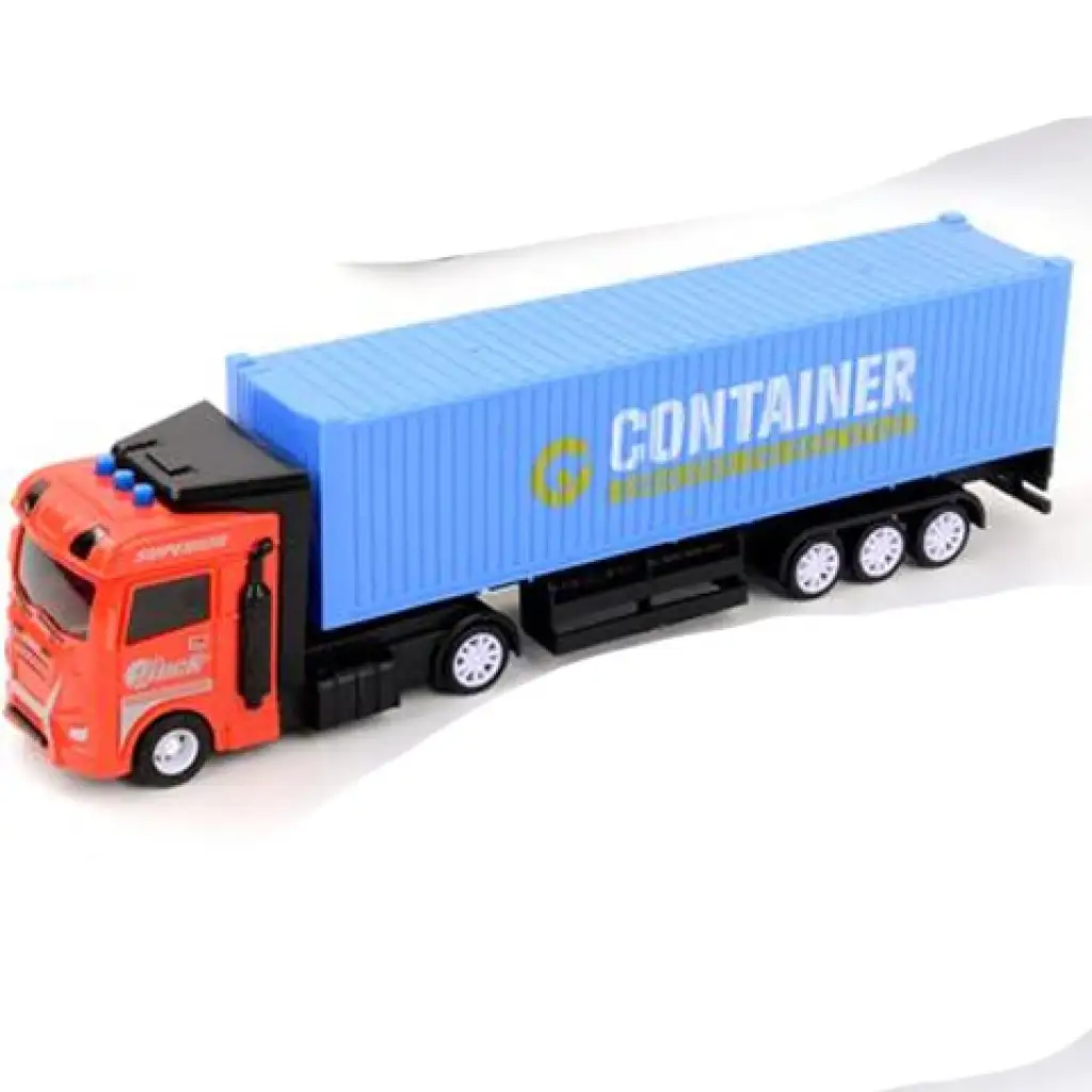 Konténerszállító kamion fény és hangeffektekkel többféle változatban kép 3