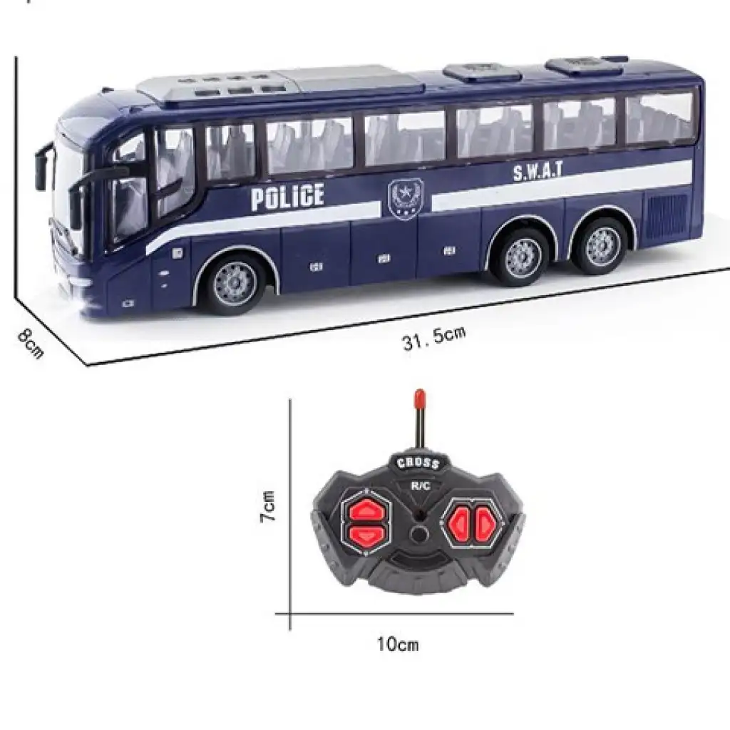 Police távirányítós rendőrségi busz kép 2