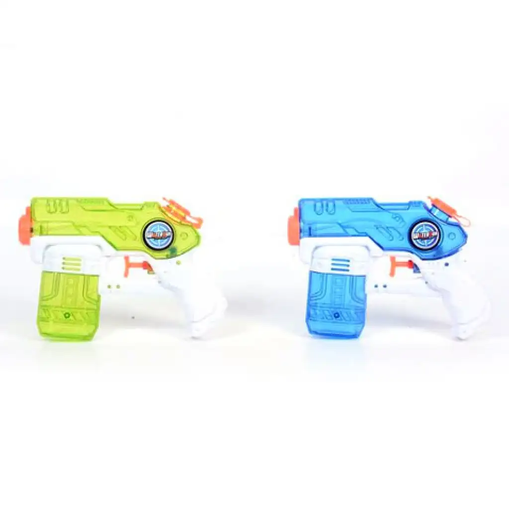 Átlátszó vízipisztoly háromféle változatban