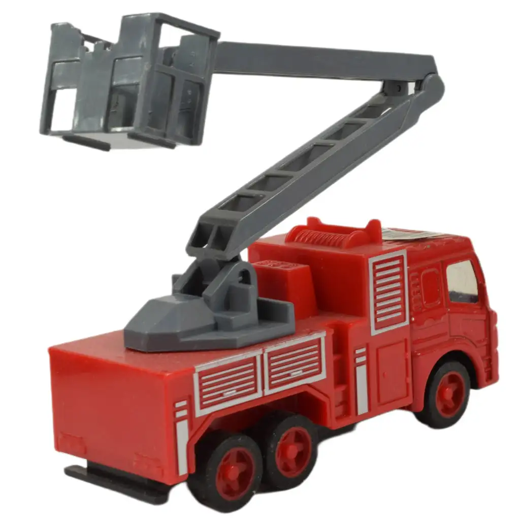 Fire Rescue: Lendkerekes tűzoltósági kamion többféle változatban 9,5cm 1db kép 5