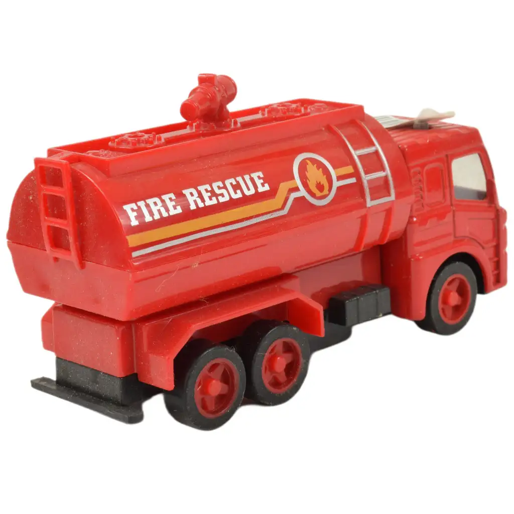 Fire Rescue: Lendkerekes tűzoltósági kamion többféle változatban 9,5cm 1db kép 7