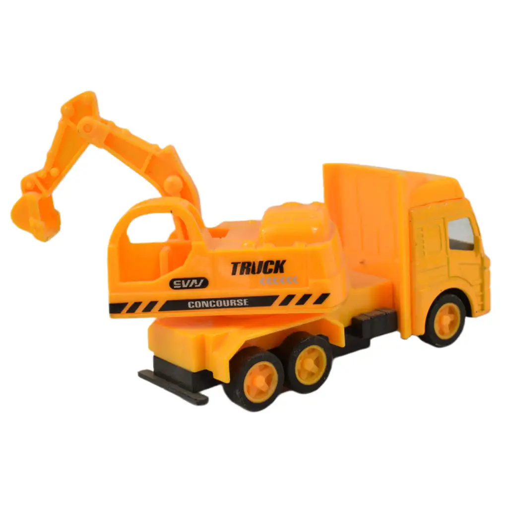 City Truck: Lendkerekes munkagépek többféle változatban 9,5cm 1db kép 11