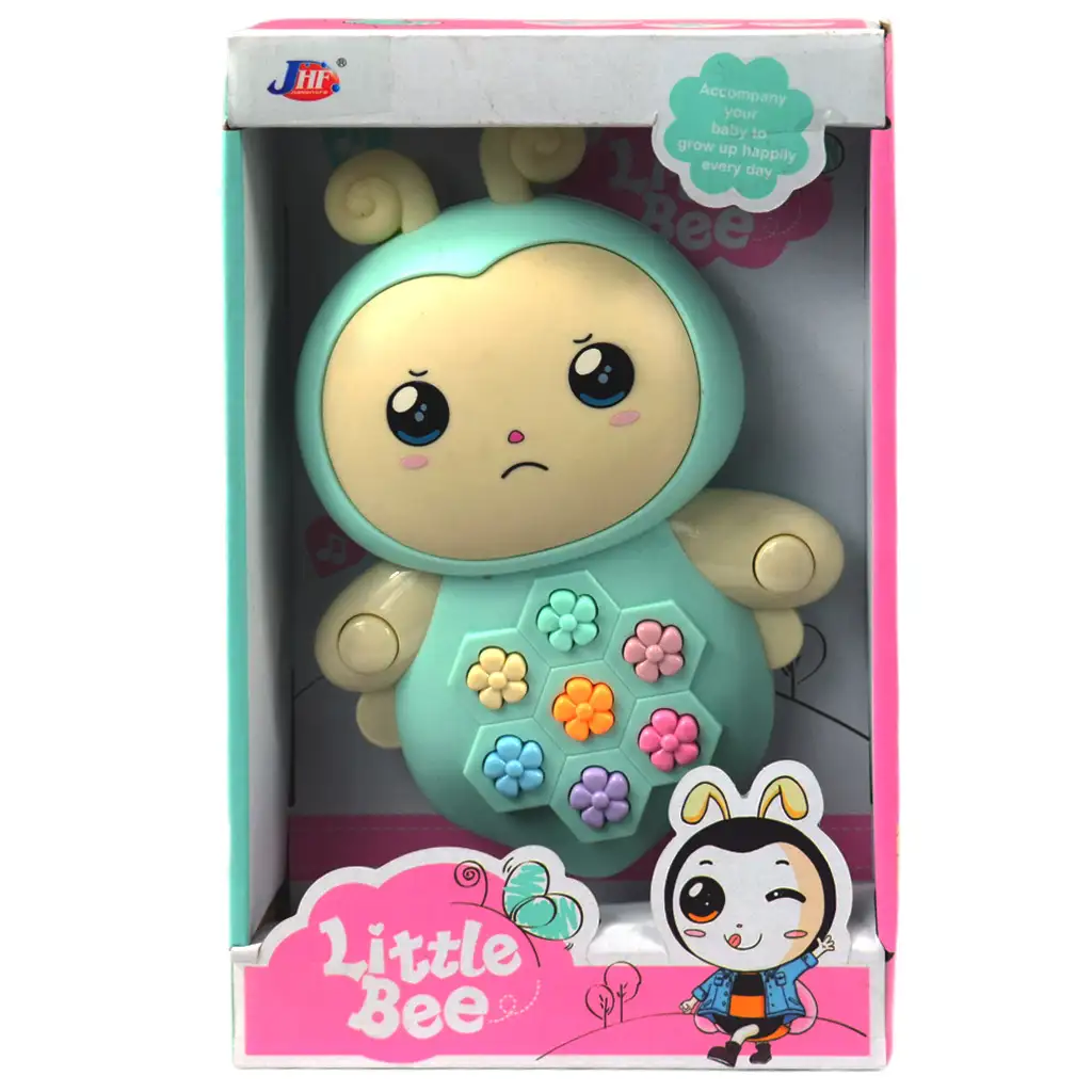 Little Bee méhecskés zenélő bébijáték kép 4