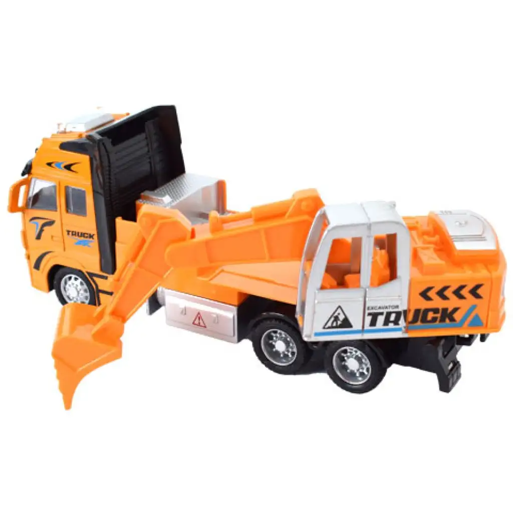 Markolós teherautó sárga színben fénnyel és hanggal 1/38 kép 2