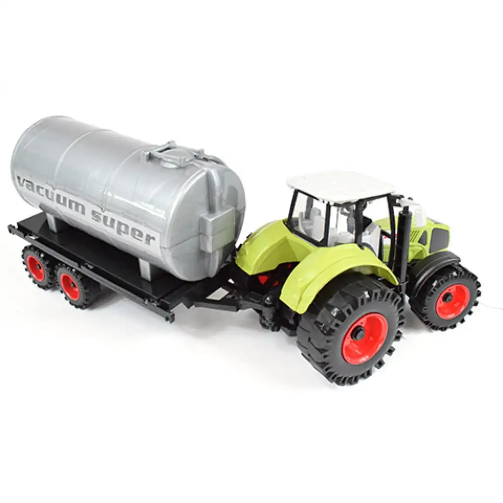 Farm Truck Series: Piros vagy zöld víztartályos traktor 46cm kép 10