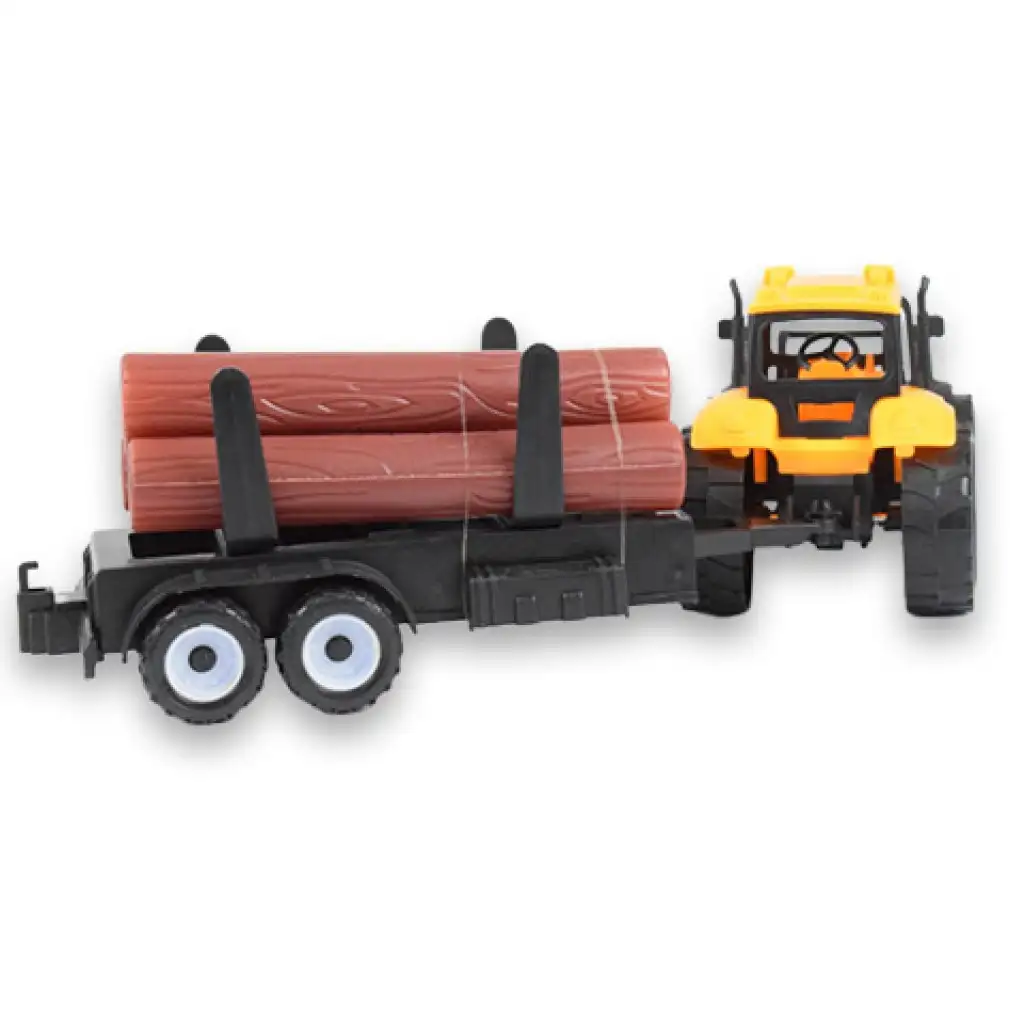 Engineering Truck: Két részes munkagép szett rönkszállító és tréleres traktorral kép 5