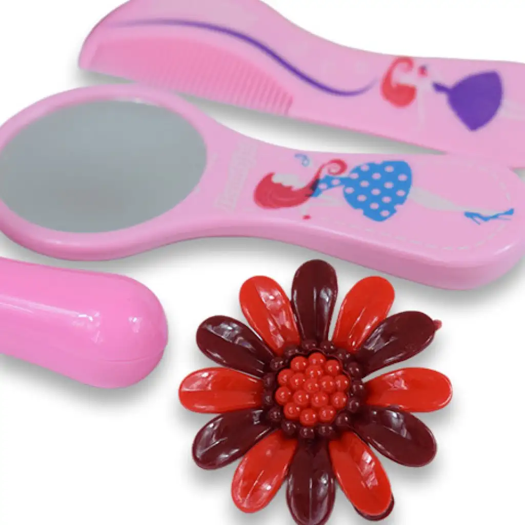 Vouge Girl: 11 részes szépség szett hajcsatokkal, hajszárítóval és telefonnal kép 5