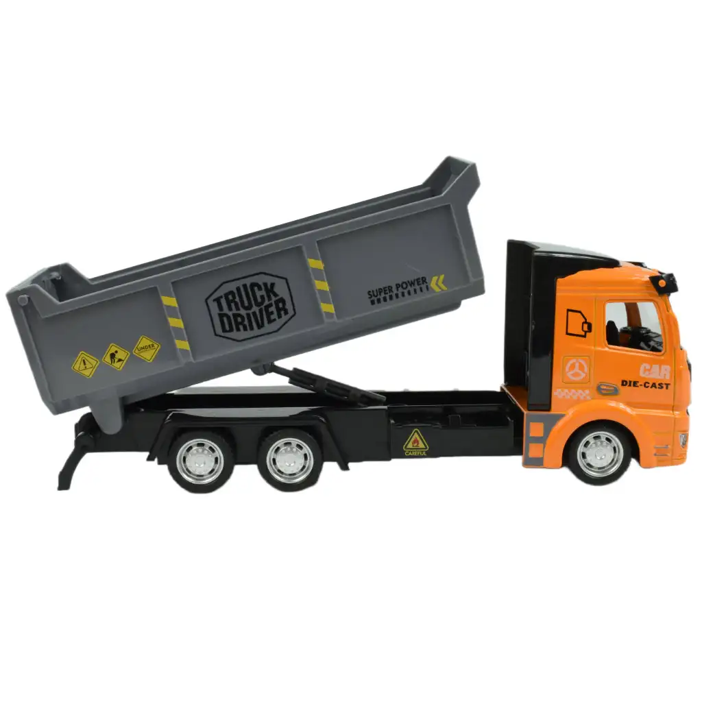 Truck Driver: Lendkerekes billencses teherautó 19cm kép 4