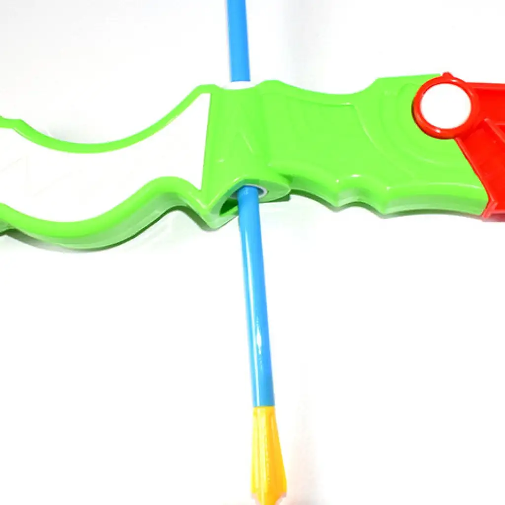 Prémium íj szett tapadókorongos nyílvesszőkkel, 10 méteres lövő távval 52cm kép 4