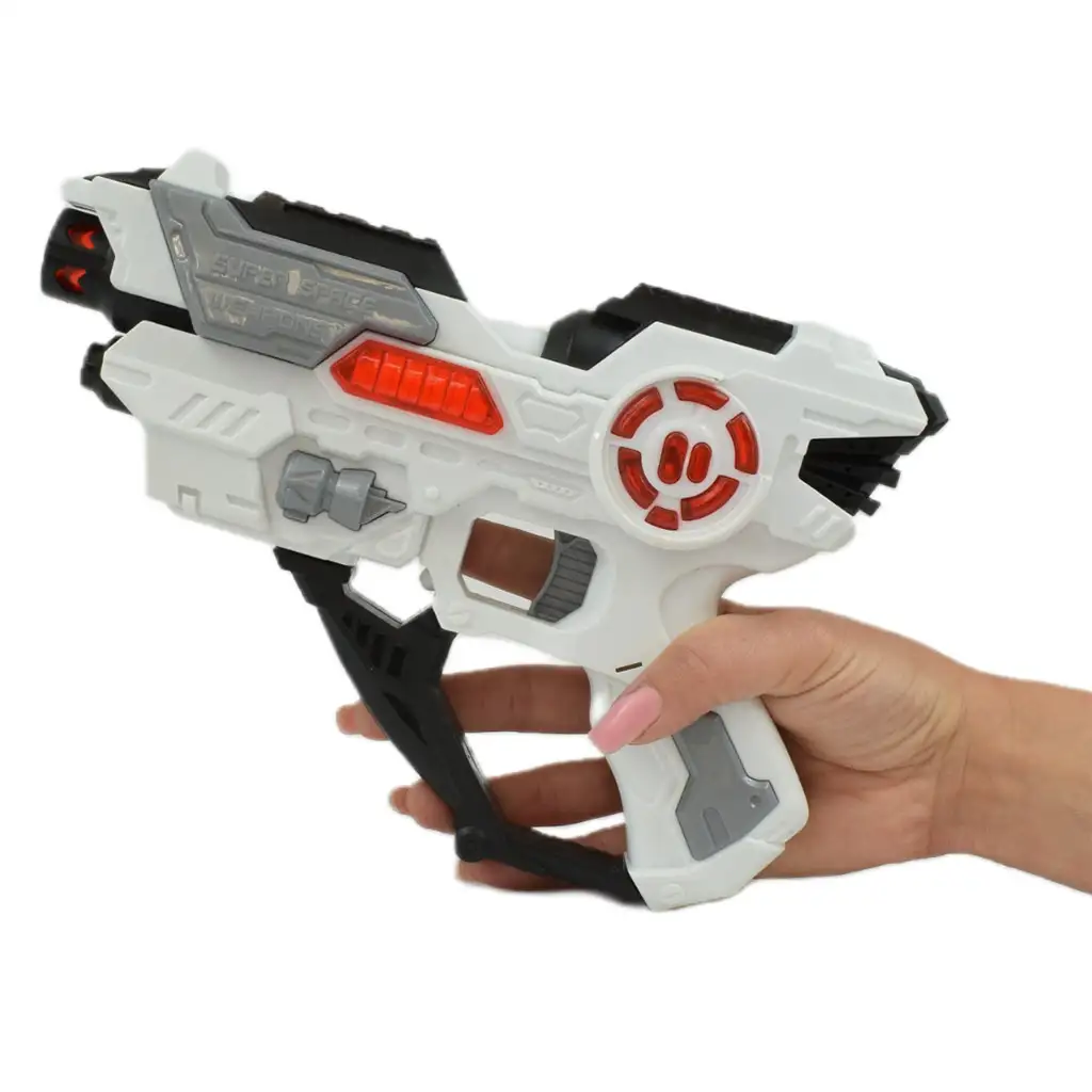 Space Series: Űrfegyver támasztékkal, fénnyel és hanggal 25cm kép 4