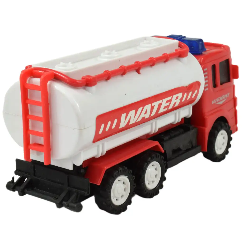 Fire Truck: Lendkerekes tűzoltóautó többféle változatban 13cm kép 7