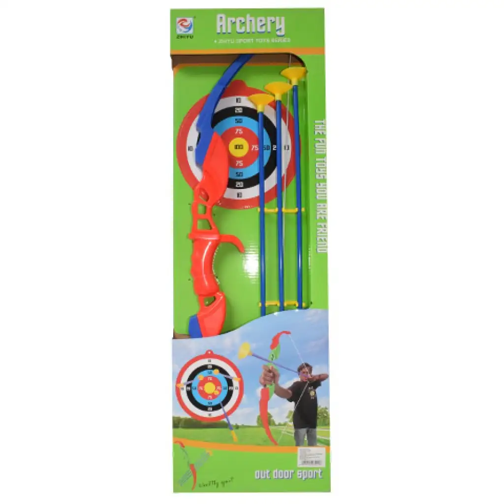 Íj szett tapadókorongos nyílvesszőkkel kétféle változatban 71cm kép 5