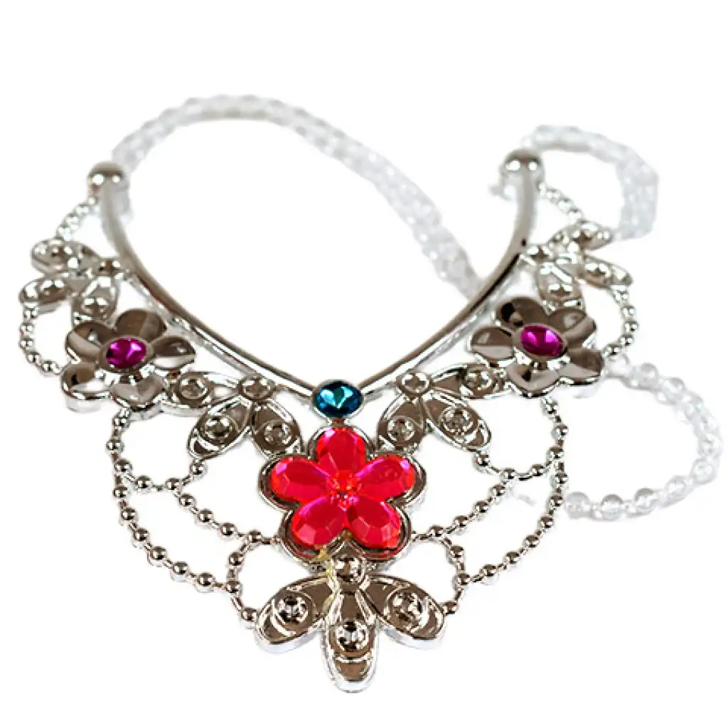 Hercegnős szépségszett tiarával és nyaklánccal kép 4