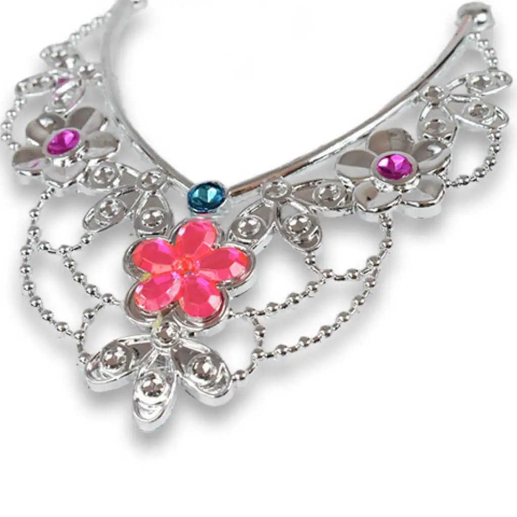 Hercegnős szépségszett tiarával, nyaklánccal és varázspálcával kép 4