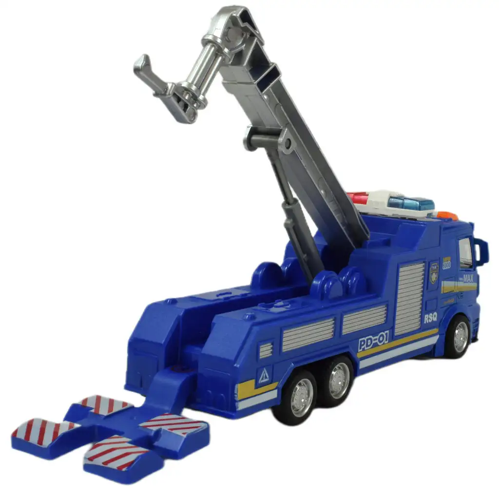 Magic Truck: Rendőrségi lendkerekes kamion többféle változatban 20cm kép 4