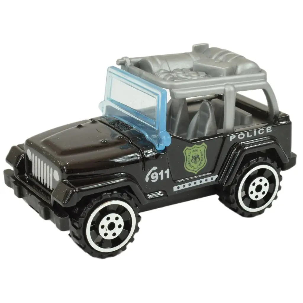 World of Trucks: Rendőrségi kisautó többféle változatban 7cm kép 3
