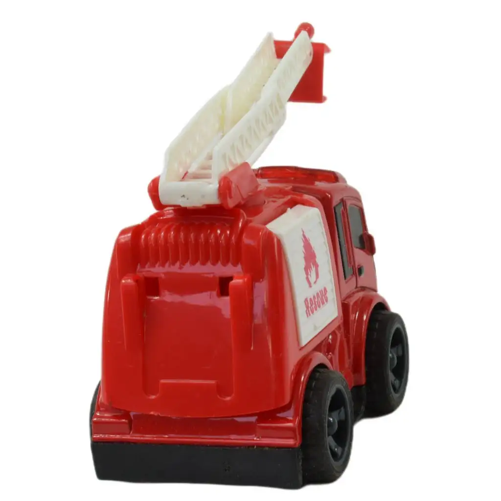 Fire Rescue: Tűzoltósautó kétféle változatban, lendkerekes kialakítással 1db kép 4