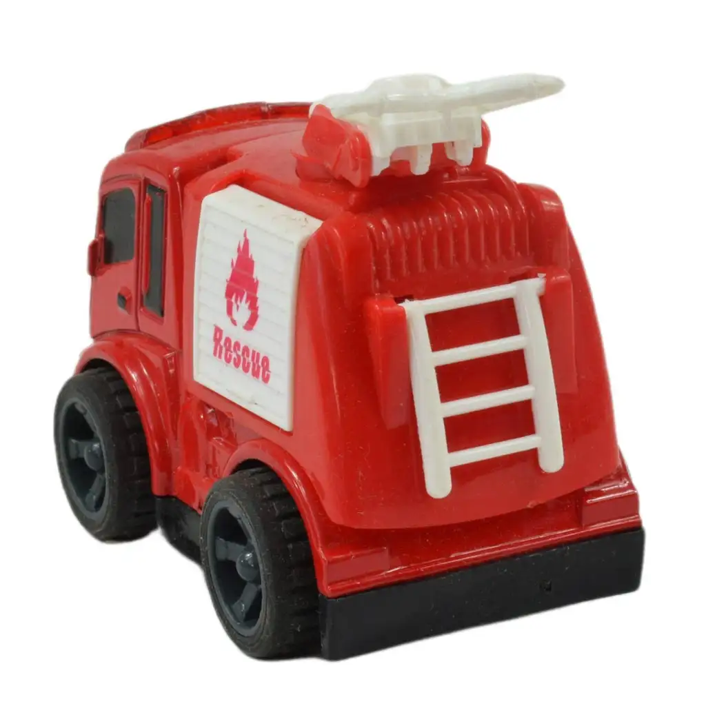 Fire Rescue: Tűzoltósautó kétféle változatban, lendkerekes kialakítással 1db kép 6