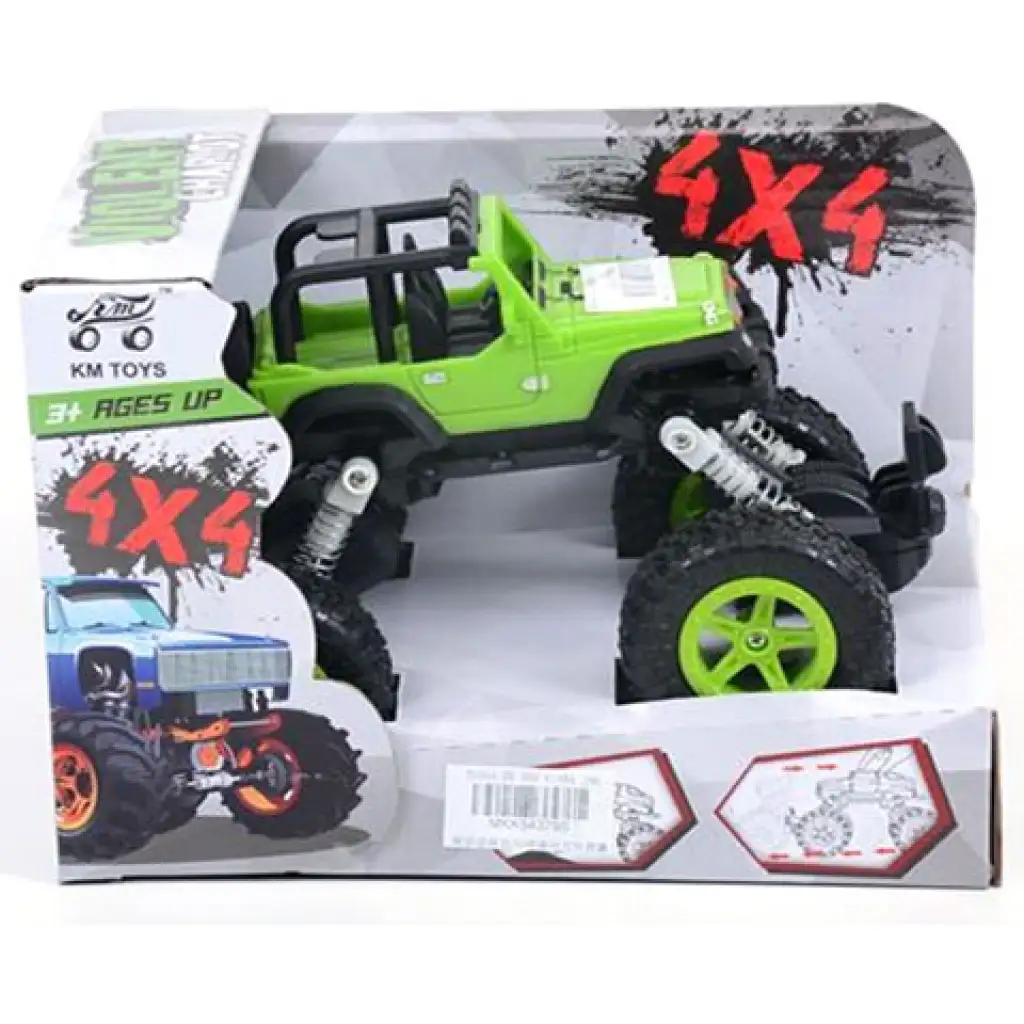 Rugós terepjáró autó 4x4-es több színváltozatban