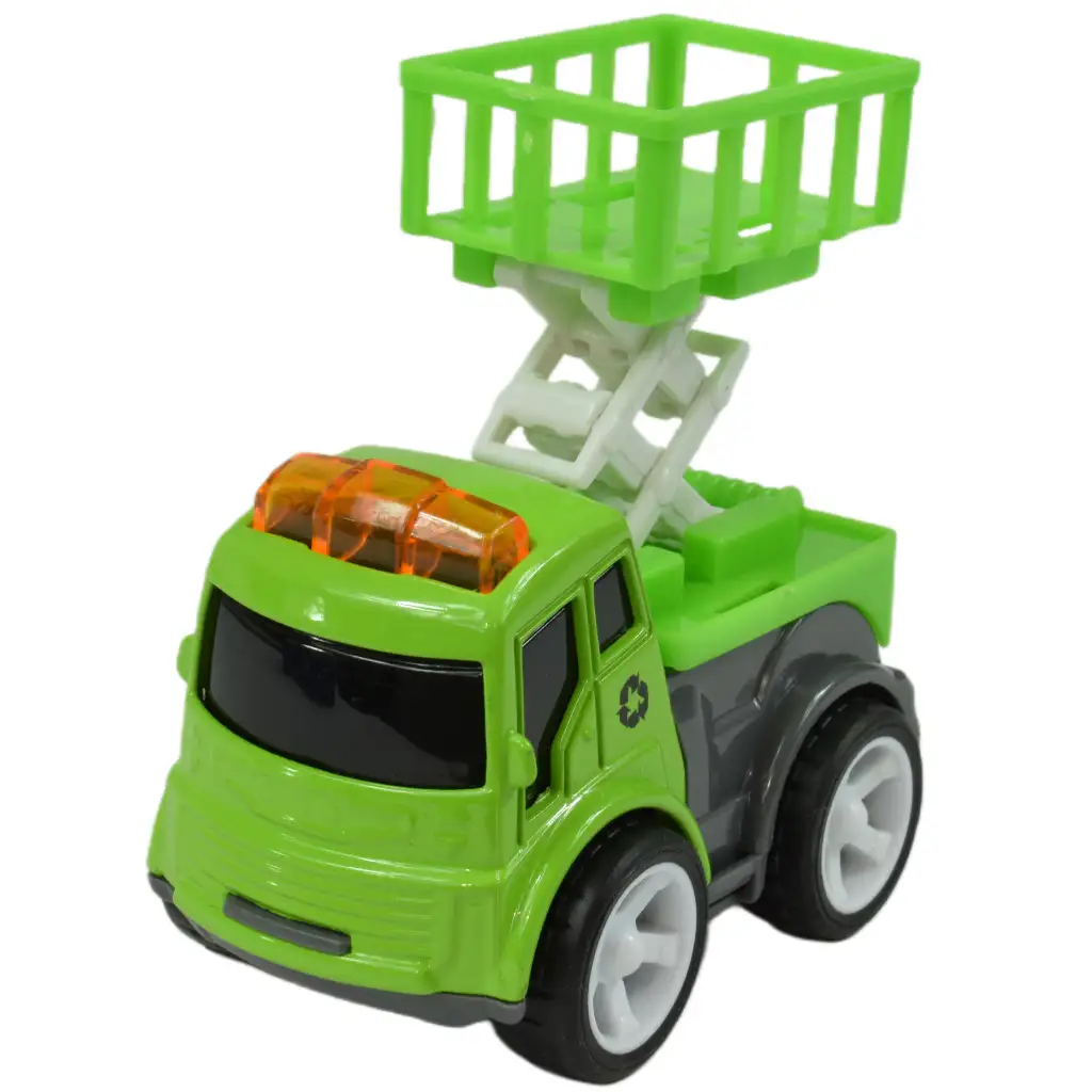 Speed Racer: Lendkerekes szemétszállító kamion többféle változatban 6cm 1db kép 3