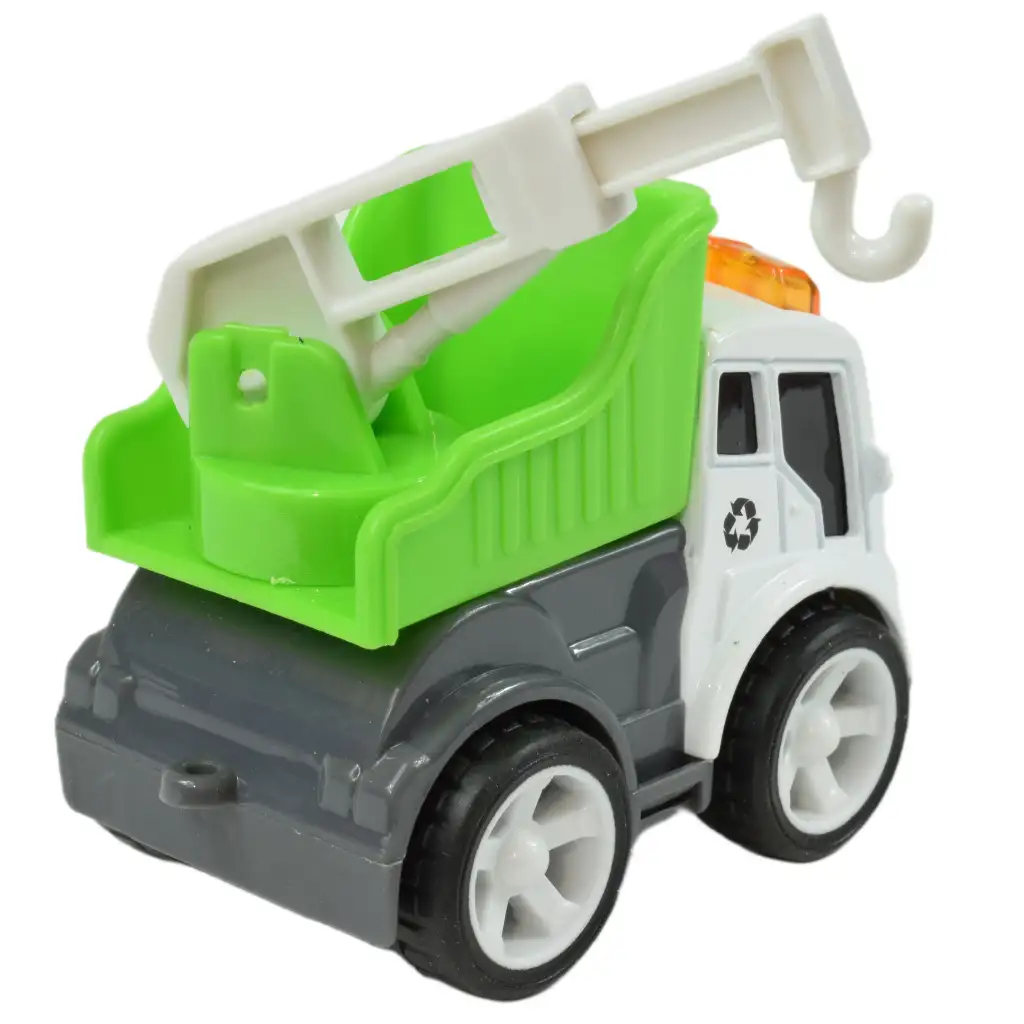 Speed Racer: Lendkerekes szemétszállító kamion többféle változatban 6cm 1db kép 6