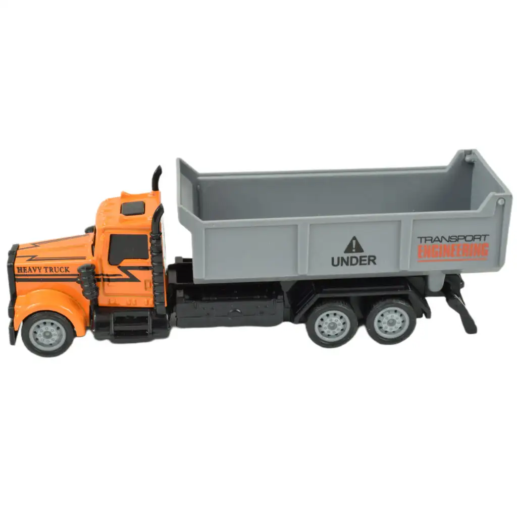 City Squad: Munkagép teherautó lendkerekes kialakítással kétféle változatban 1db kép 3