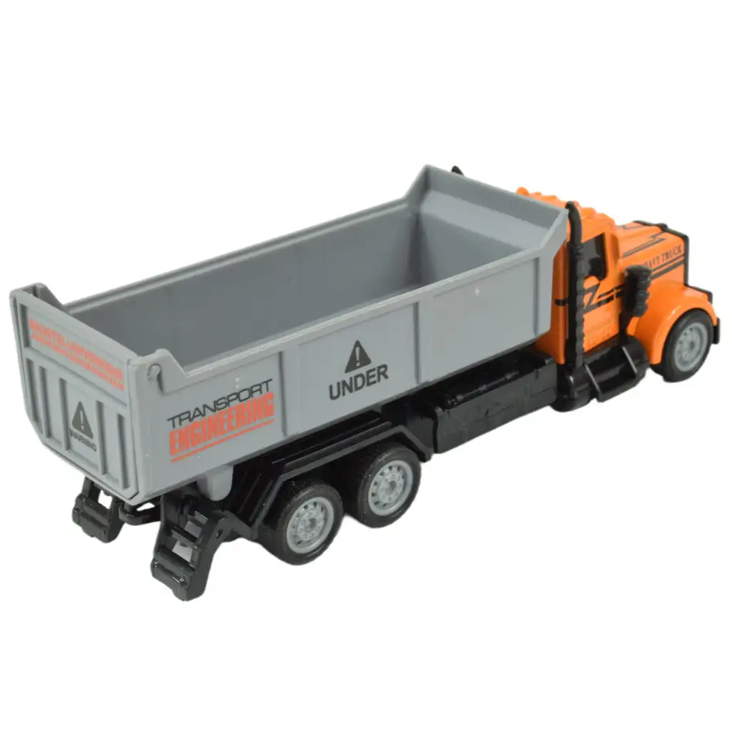 City Squad: Munkagép teherautó lendkerekes kialakítással kétféle változatban 1db kép 5