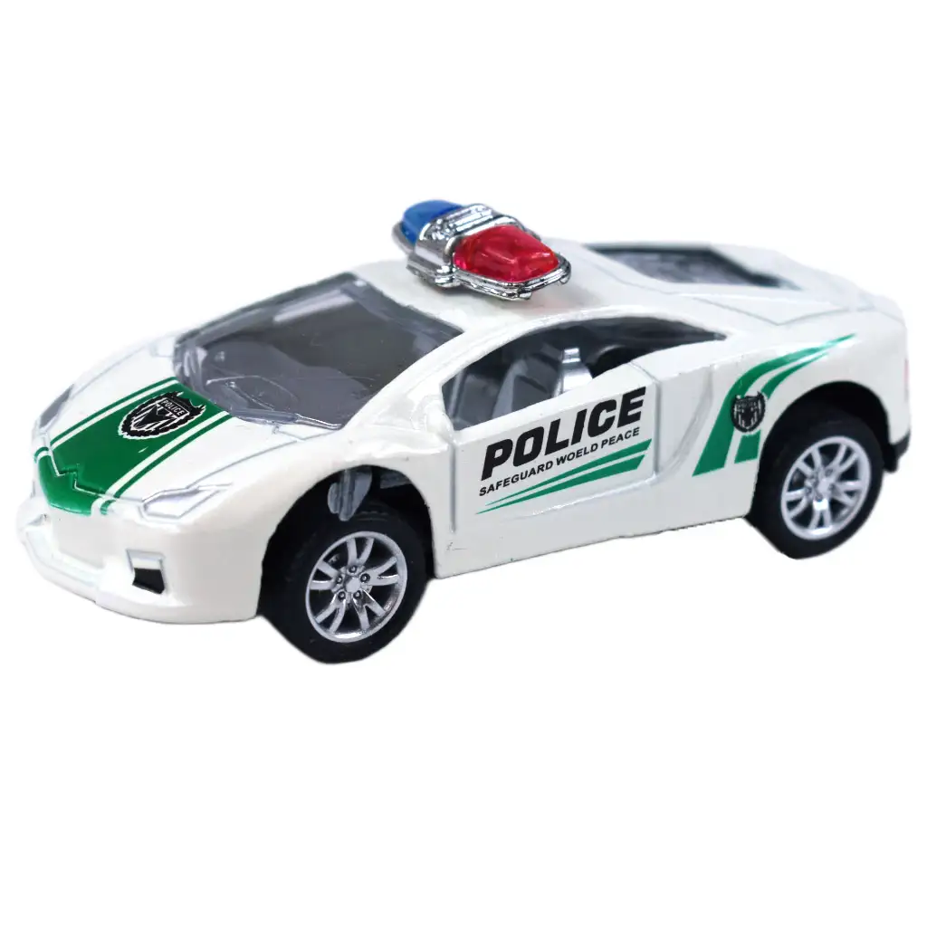 Police Cars: Fém rendőrautó szett többféle változatban 1/50 1db kép 6