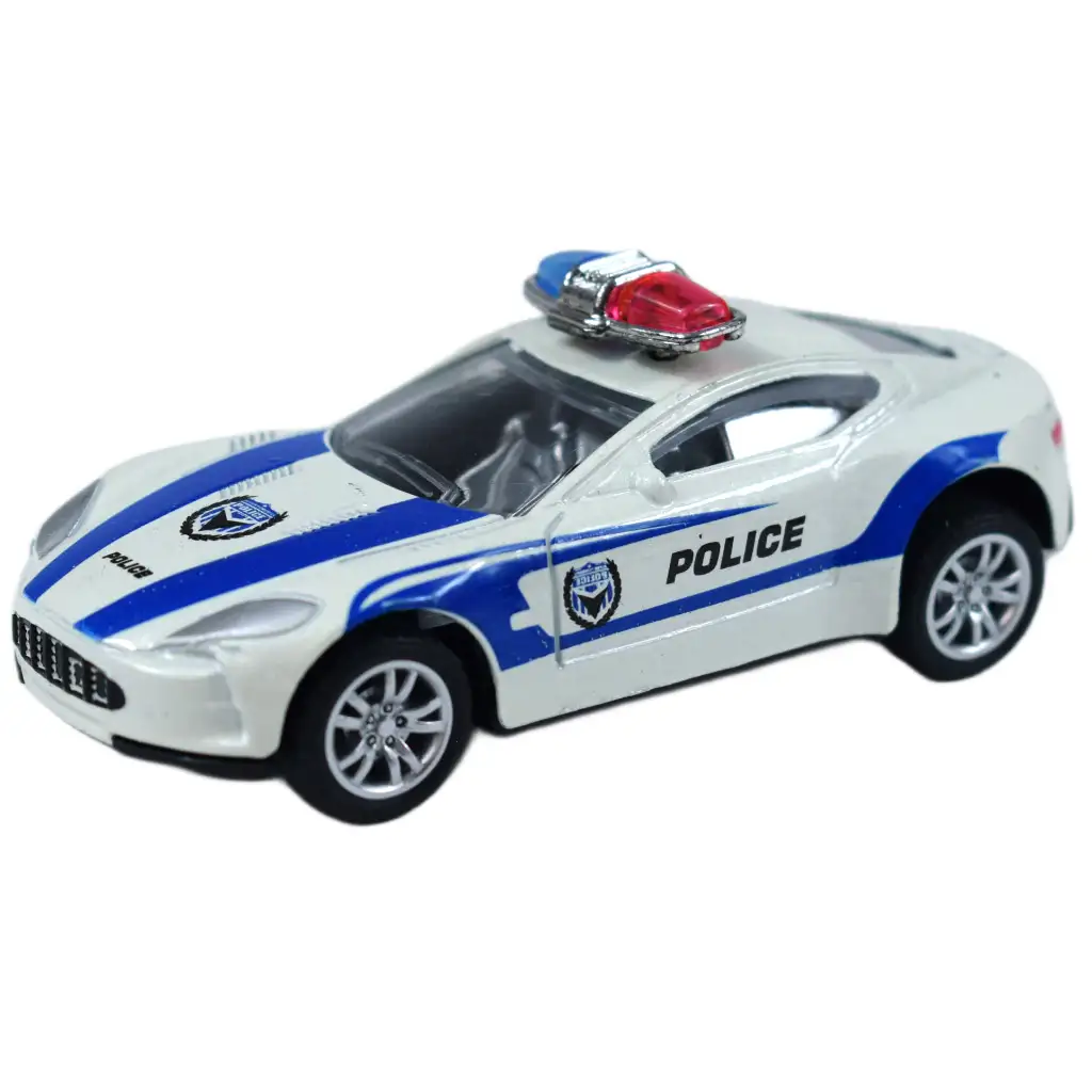Police Cars: Fém rendőrautó szett többféle változatban 1/50 1db kép 8