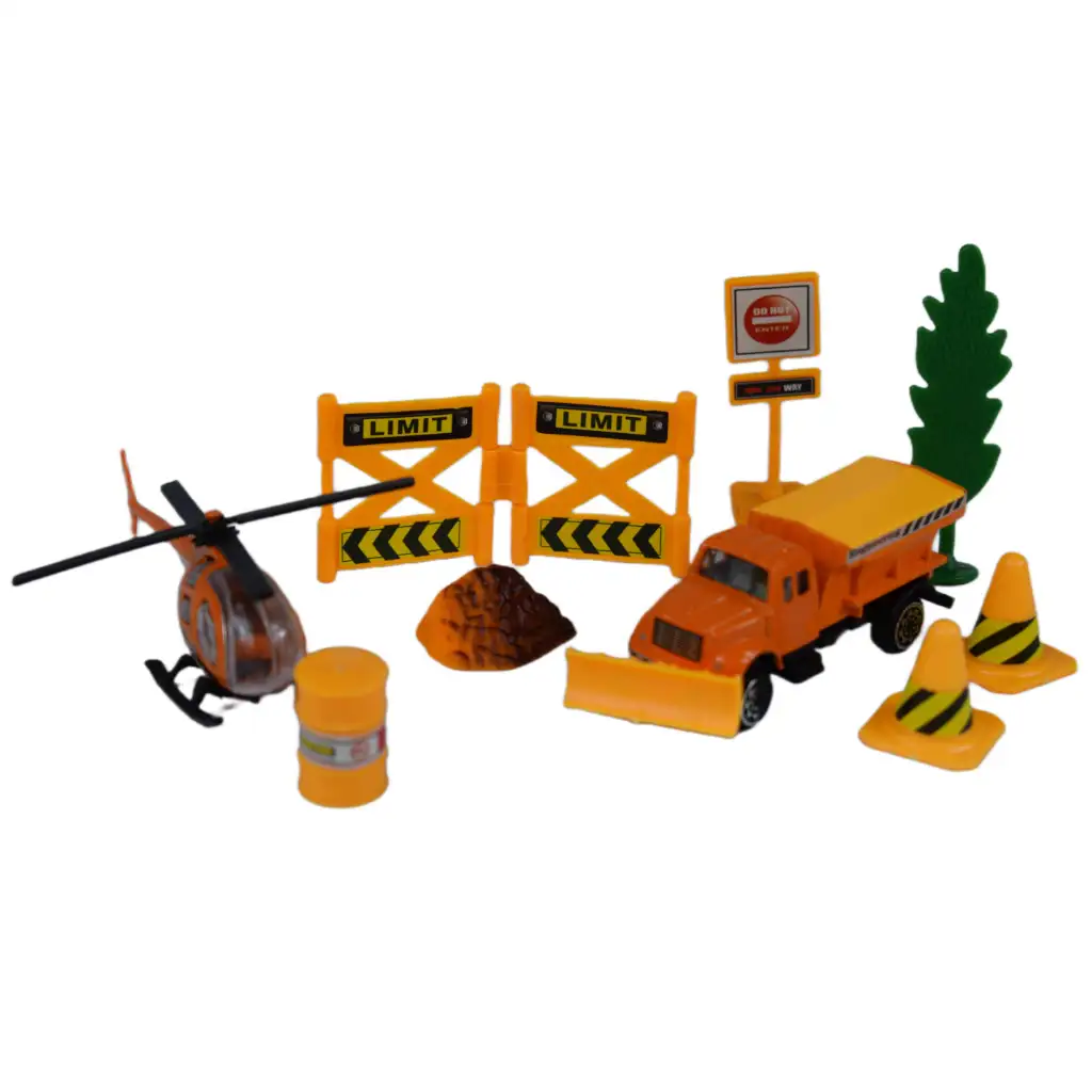 Construction Crew: Építőipari játékszett járművekkel többféle változatban 1db kép 6