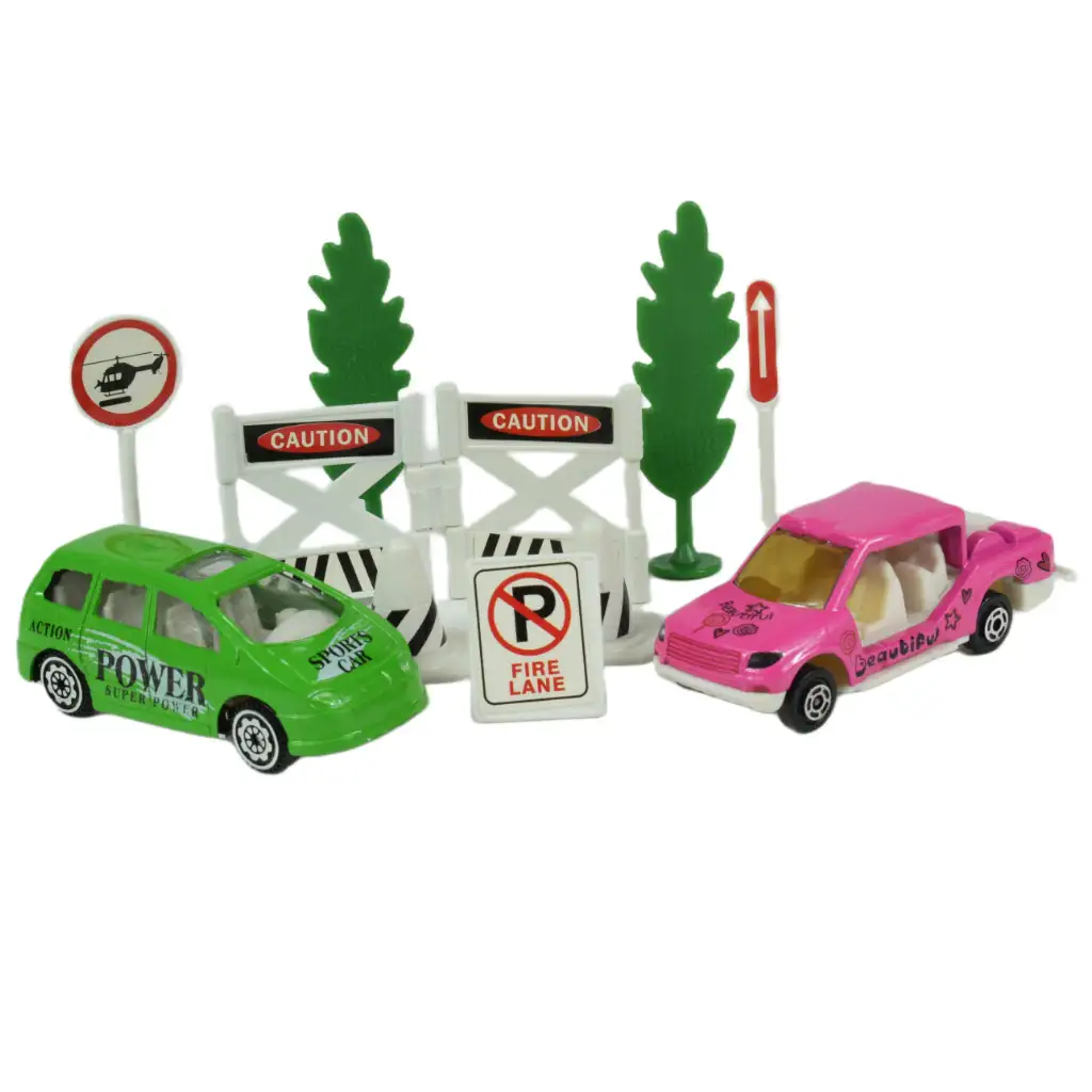 City Cars: Városi jármű szett kiegészítőkkel többféle változatban 1db kép 8