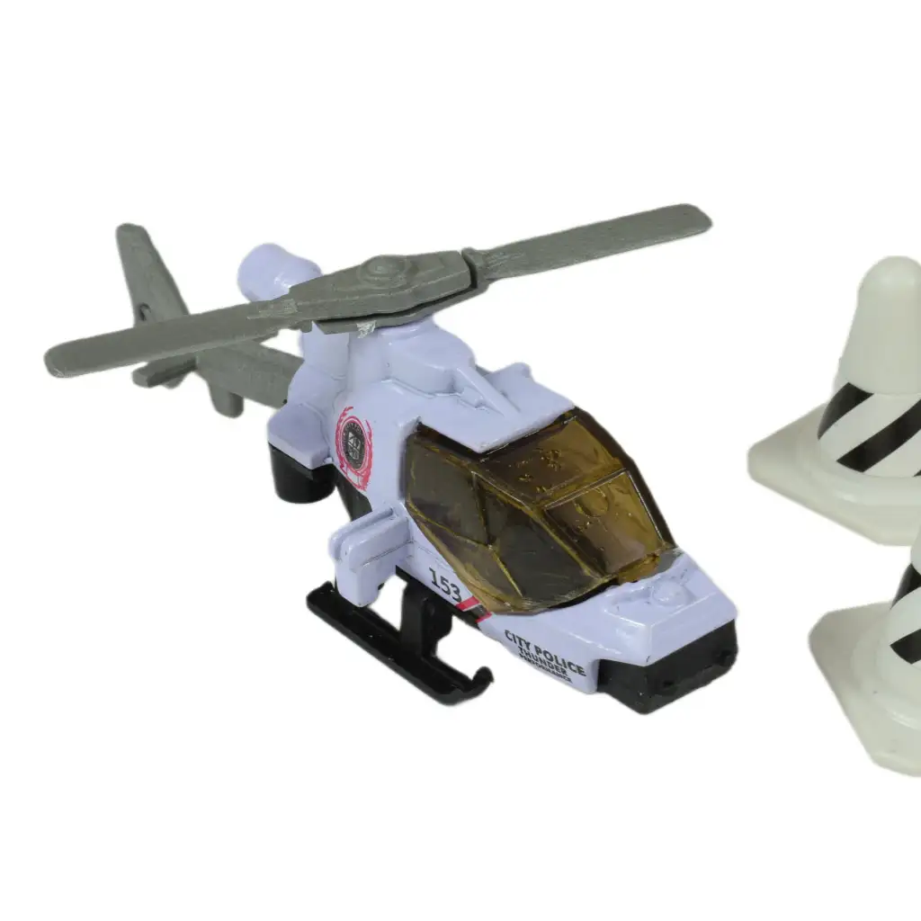 Police Set: Rendőrségi szett járművekkel és kiegészítőkkel többféle változatban 1db kép 3