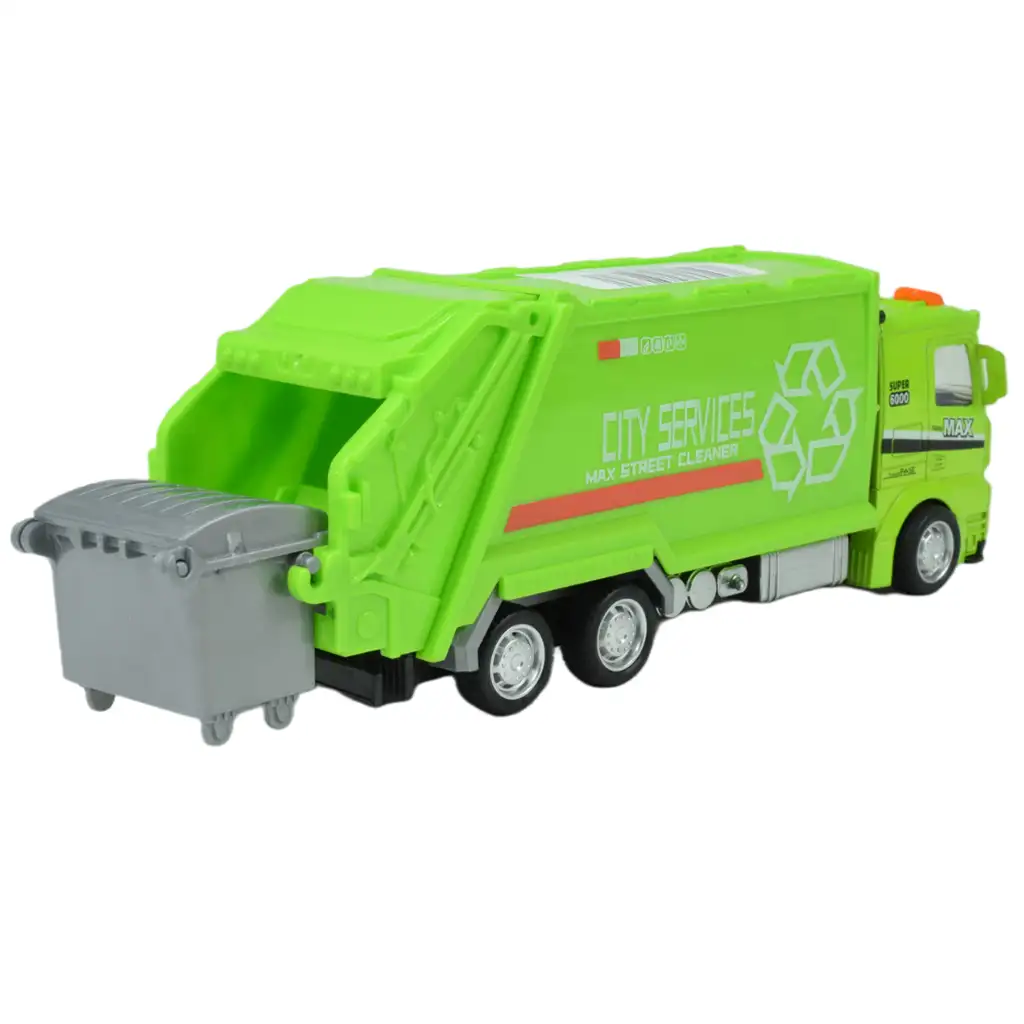 City Cars: Városi lendkerekes teherautó többféle változatban 19cm 1db kép 3