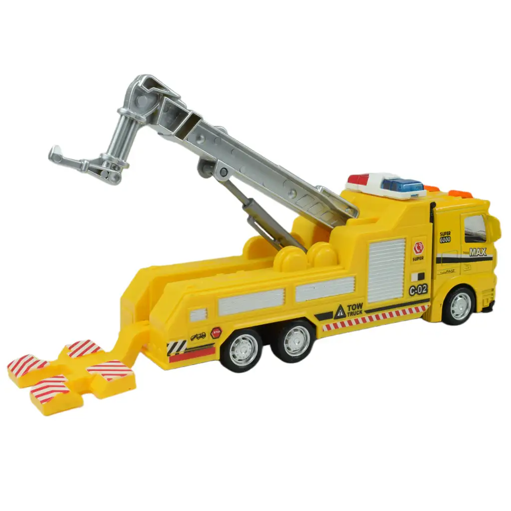 City Cars: Városi lendkerekes teherautó többféle változatban 19cm 1db kép 5