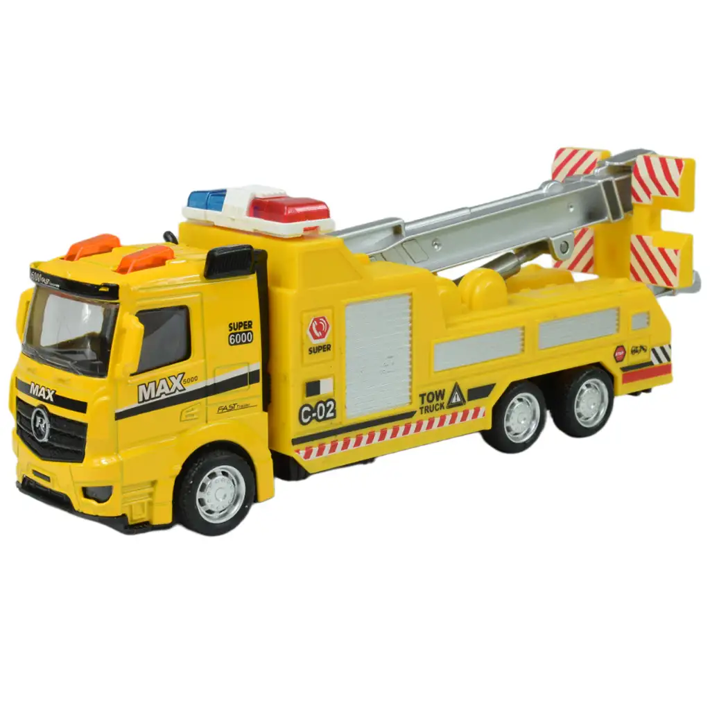 City Cars: Városi lendkerekes teherautó többféle változatban 19cm 1db kép 4