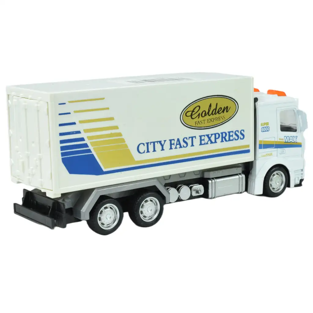 City Cars: Városi lendkerekes teherautó többféle változatban 19cm 1db kép 7