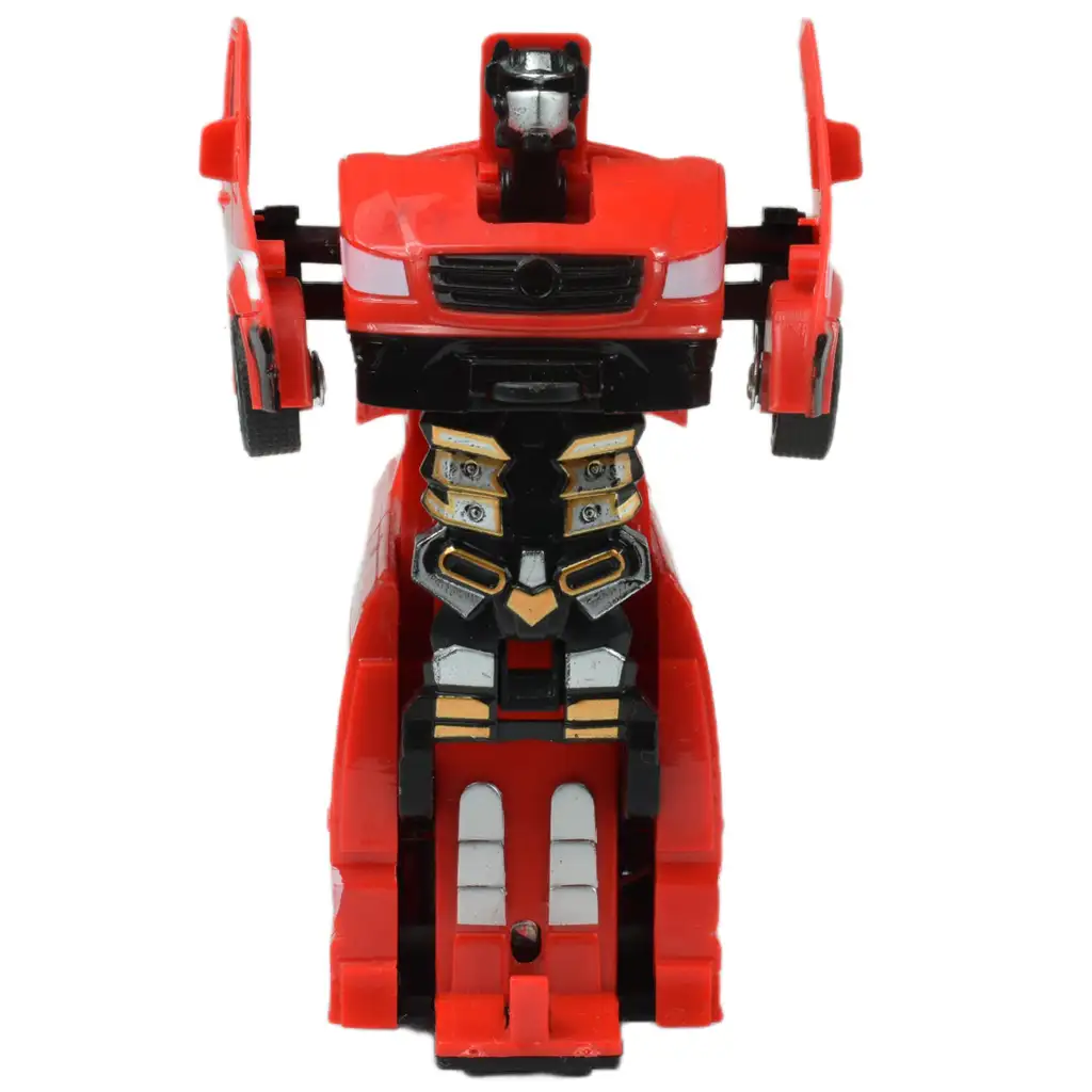 Ambulance: Robottá alakuló mentőautó kétféle változatban 13cm kép 9