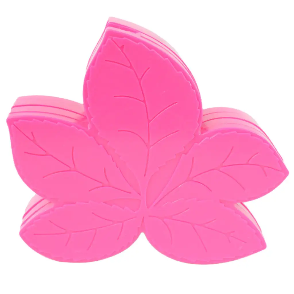 Sparkle & Glitter: Falevél formájú háromszintes sminkszett tükörrel kép 2