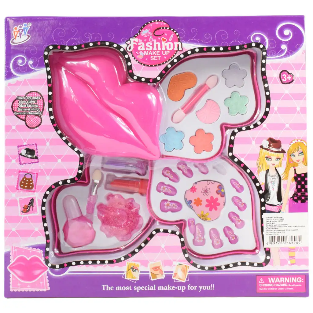 Fashion Make Up: Száj alakú három szintes sminkpaletta kép 7