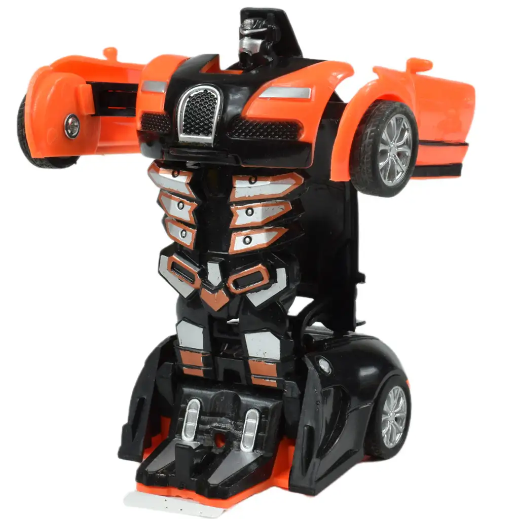 Racing Car: Robottá alakítható lendkerekes sportautó többféle változatban 13cm kép 3