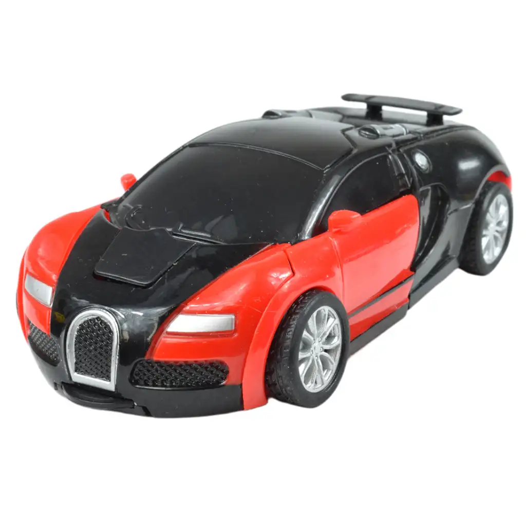 Racing Car: Robottá alakítható lendkerekes sportautó többféle változatban 13cm kép 8