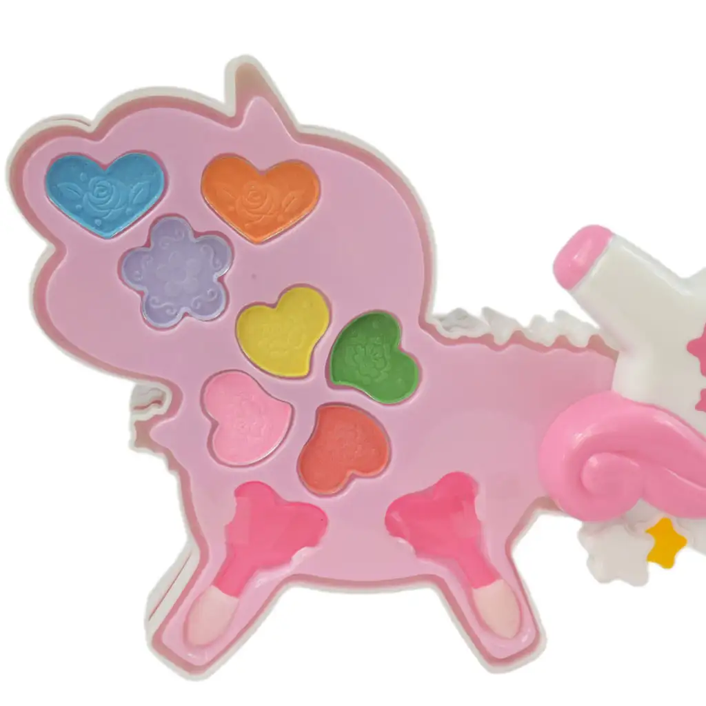 Sparkle & Glitter: Unikornisos három szintes sminkpaletta szett kép 3