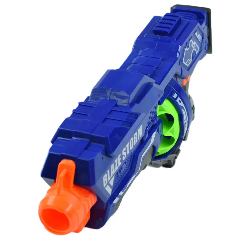 Blaze Storm: Nagy elektromos szivacslövő fegyver töltényekkel 44x20cm kép 2