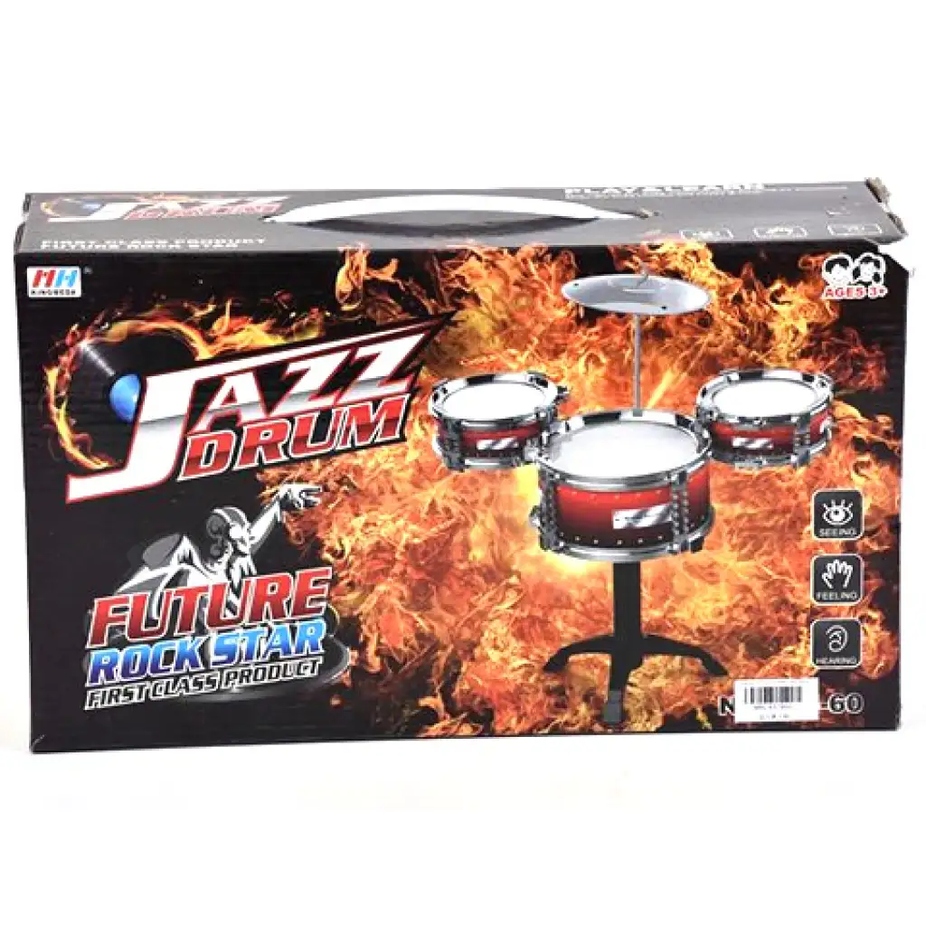 Future Rockstar bordó állványos 4db-os dobszett