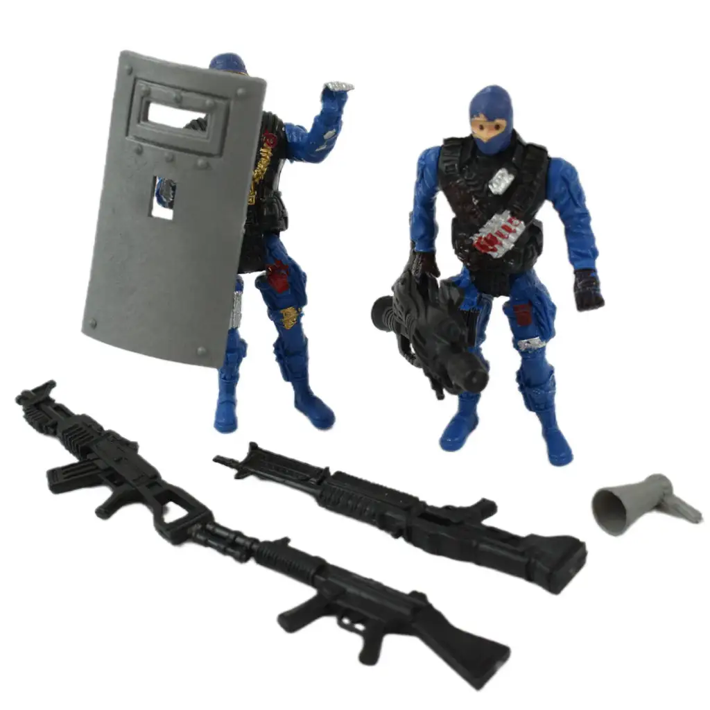 Police Pioneer: Rendőr szett figurákkal és fegyverekkel  kétféle változatban kép 2