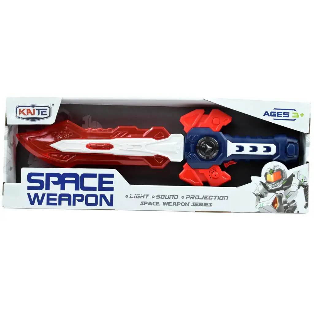 Space Weapon: Elektromos kard űrfegyver fénnyel és hanggal 49cm kép 5