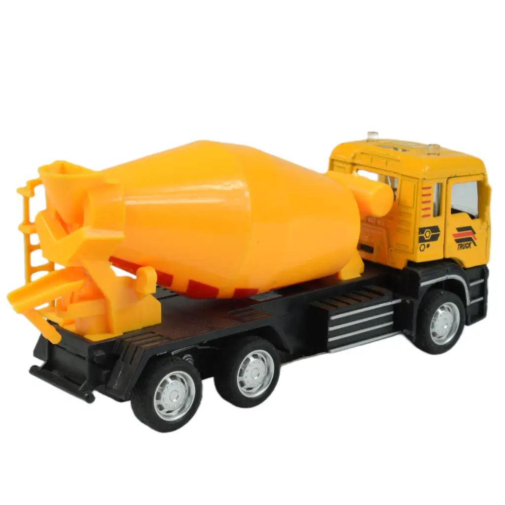 City Truck: Hátrahúzós betonkeverő vagy darus teherautó 14cm kép 7