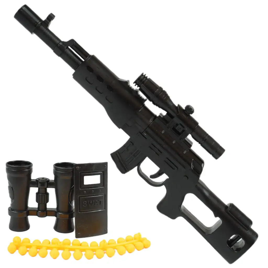 Assault Game: Katonai fegyver szett kiegészítőkkel és tölténnyel többféle változatban kép 3