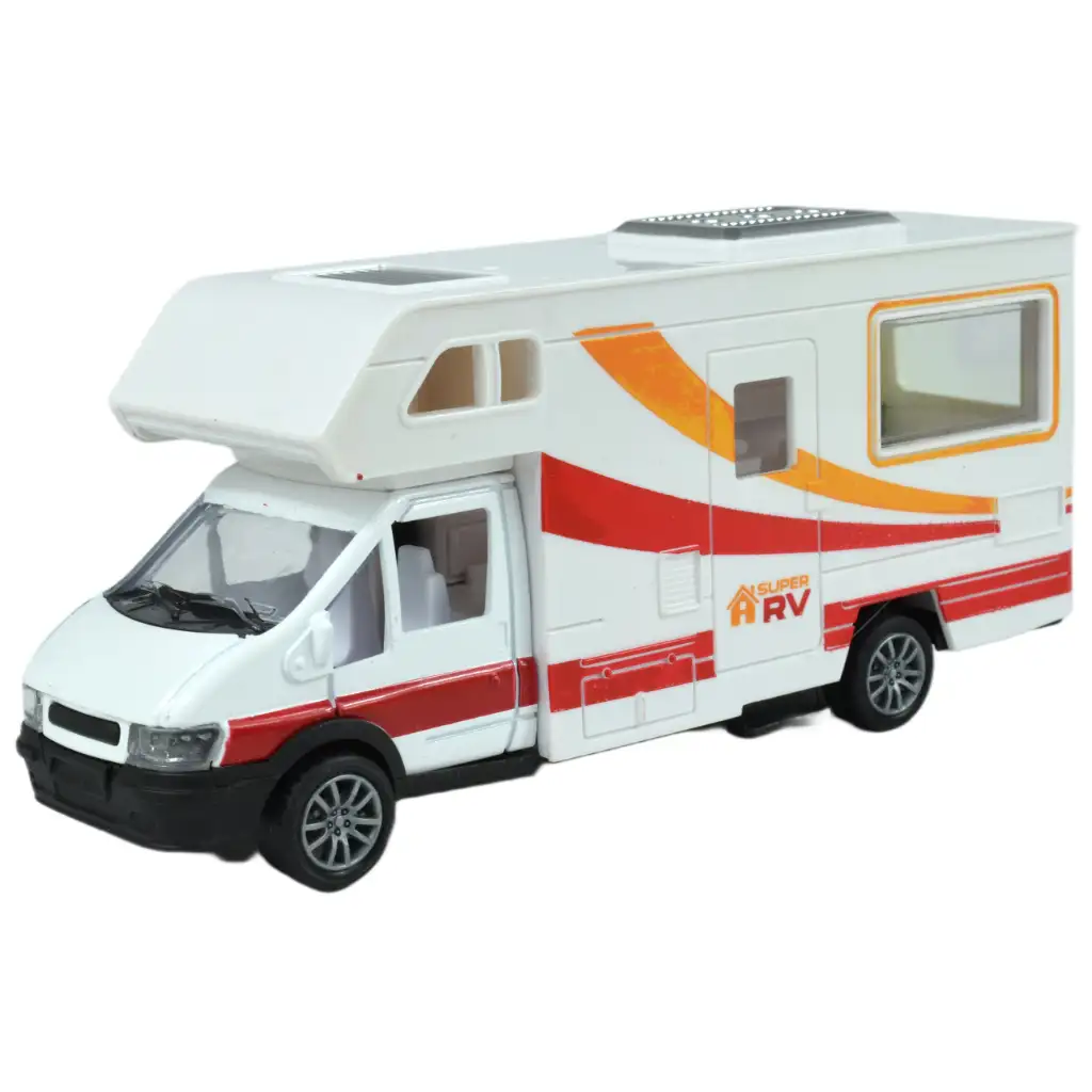 Die-Cast: Fém lakóautó többféle változatban 17cm 1db kép 4